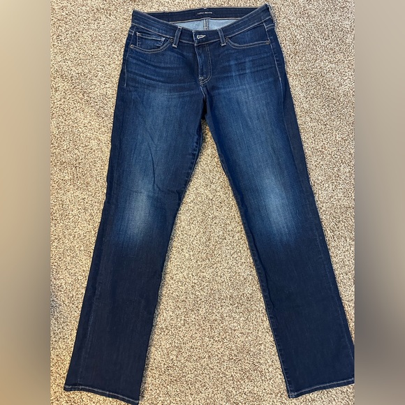 Lucky Jeans, size 8/29R, like new! dark, mid rise straight - Picture 1 of 4